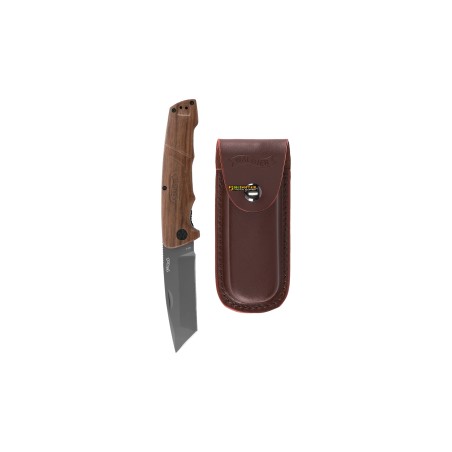 Walther BWK 4 – Folding Knife 94 mm Blade, Walnut Handle