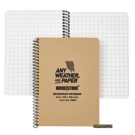 Modestone Notepad Tan 105x145 60 pagine a quadretti C623