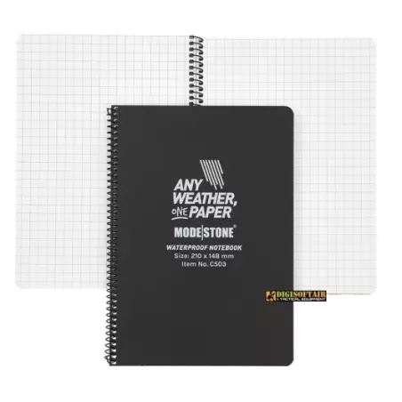 Modestone Notepad Green 148x210 60 pagine a quadretti C503