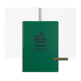 Modestone Notepad Green 148x210 60 pagine a quadretti C533