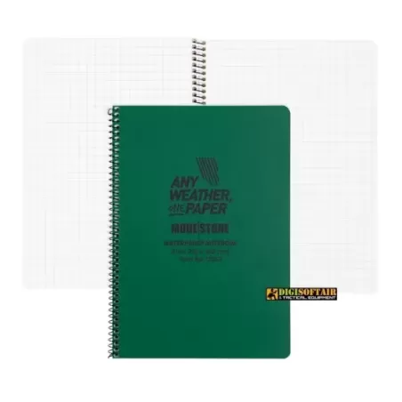 Modestone Notepad Green 148x210 60 pagine a quadretti C533