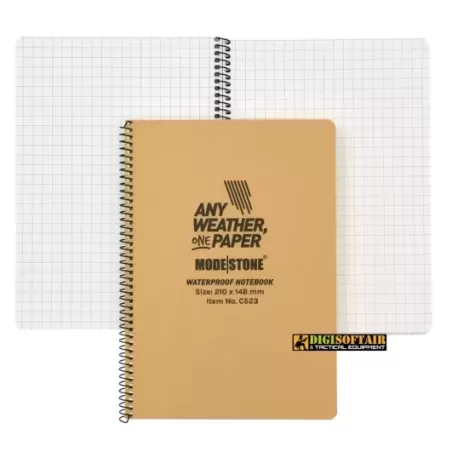Modestone Notepad Tan 148x210 60 pages squared C523