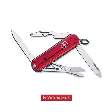 VICTORINOX MANAGER RUBY ROSSO TRASPARENTE. coltello multiuso. VICTORINOX MANAGER RUBY ROSSO TRASPARENTE. coltello multiuso.