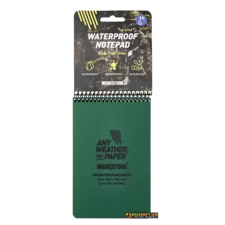 Modestone Millitary Model Notepad Green 96x148 100 pagine a