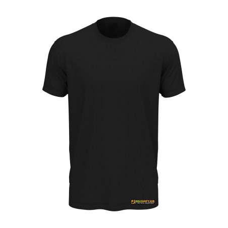 T-shirt Digi Softair Premium 145 g/m² — Black, 100% cotone
