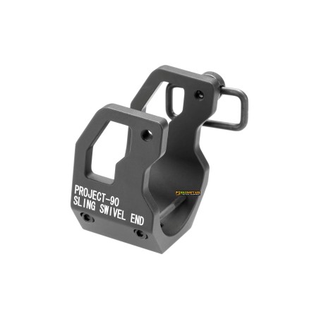 P90 Sling Swivel End — adattatore sling in metallo per P90