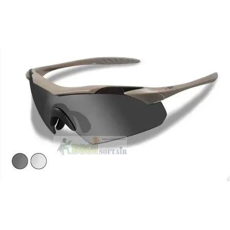 WILEY X vapor frame Tan set 2 lenti