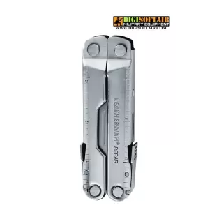 Leatherman Rebar with leather sheath in box 2