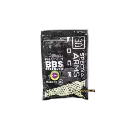 Specna Arms Edge Tracer BIO Precision BBs 0.20g 1000 BBs Green