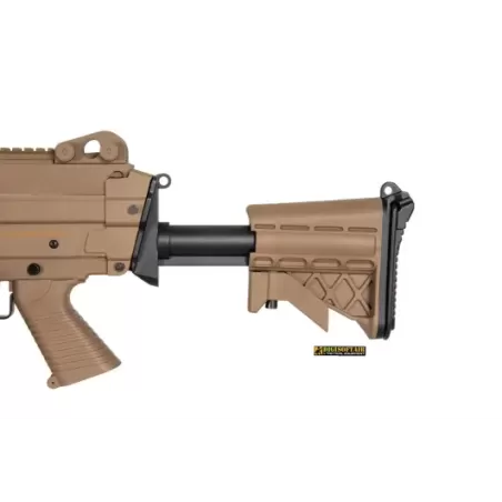 Specna Arms SA-46 CORE Machine Gun Replica Tan SPE-01-028616 Specna Arms SA-46 CORE Machine Gun Replica Tan SPE-01-028616