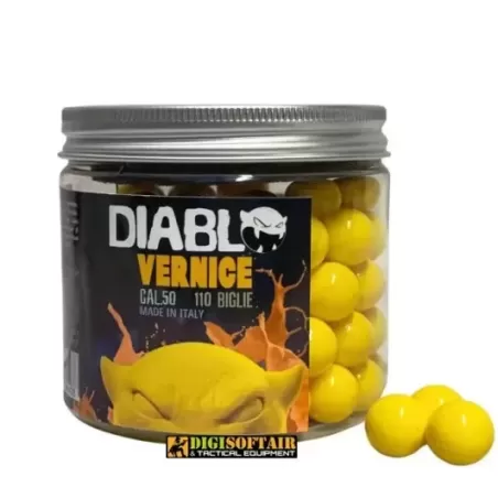 Paint Ball Diablo Balls with colored paint CAL.50 compatible T4E