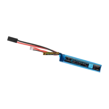 Lipo 7.4V 1300mAh 25C Stock Tube Type Nimrod