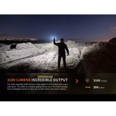 Fenix E35R Flashlight 3100 Lumens