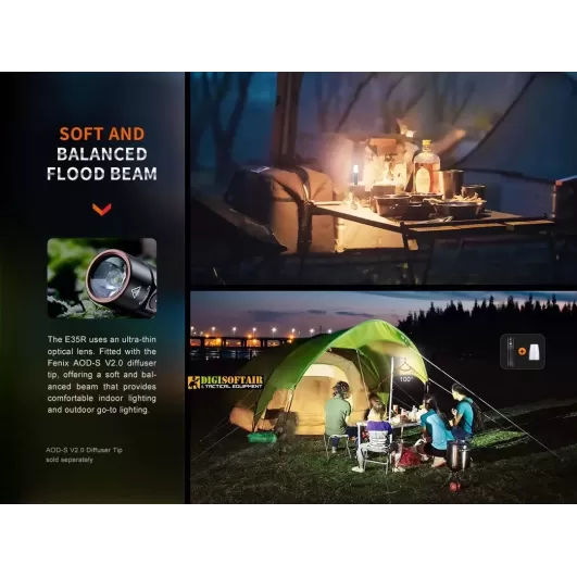 Fenix E35R Flashlight 3100 Lumens