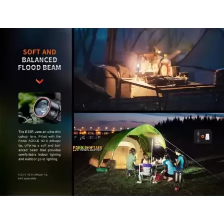 Fenix E35R V3 Flashlight 3000 Lumens