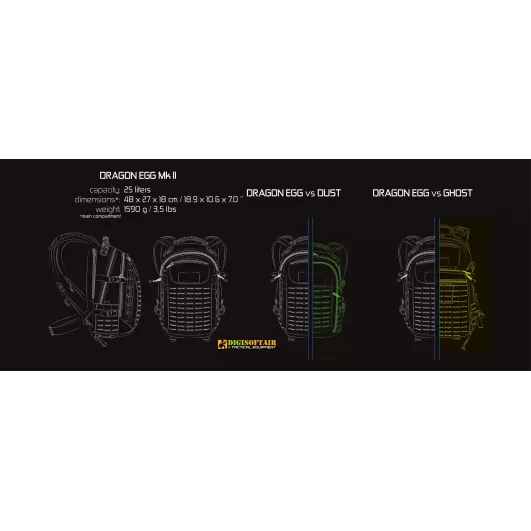 Dragon EGG MK II Backpack Coyote Adaptive green Direct Action