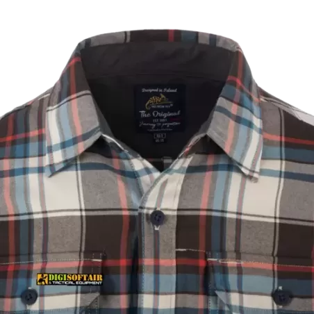 GreyMan Shirt Moss Green Checkered Helikon Tex