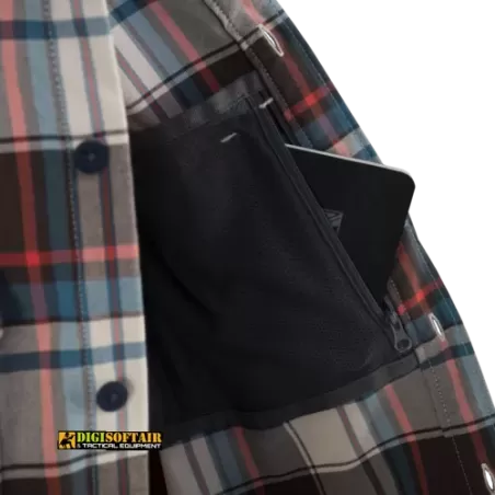 GreyMan Shirt Moss Green Checkered Helikon Tex