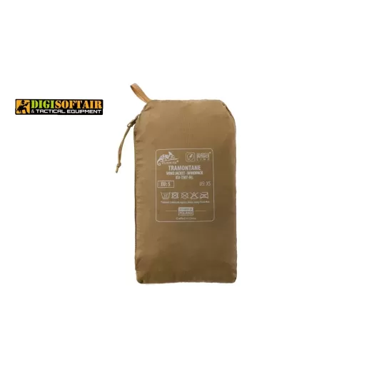 Tramontane Wind Jacket WindPack Nylon Desert Night Camo Helikon