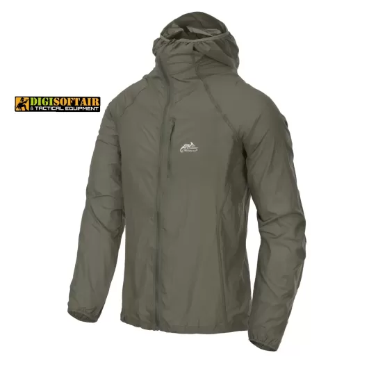 Tramontane Wind Jacket WindPack Nylon Alpha Green Helikon Tex