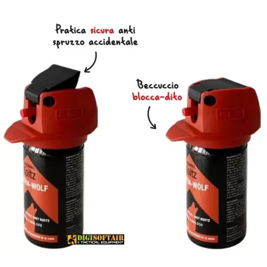 Spray al Peperoncino Contra Wolf DIVA CW485