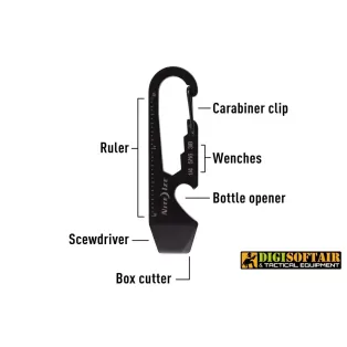 Doohickey Key Tool Nero Nite Ize KMT-01 2