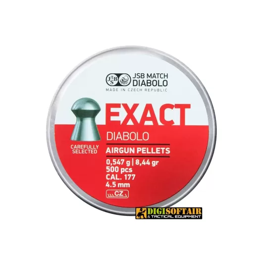 4.5mm 500pcs Jsb Diabolo Exact pellets 0,547gr