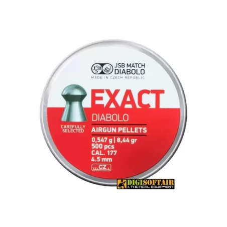 4.5mm 500pcs Jsb Diabolo Exact pellets 0,547gr