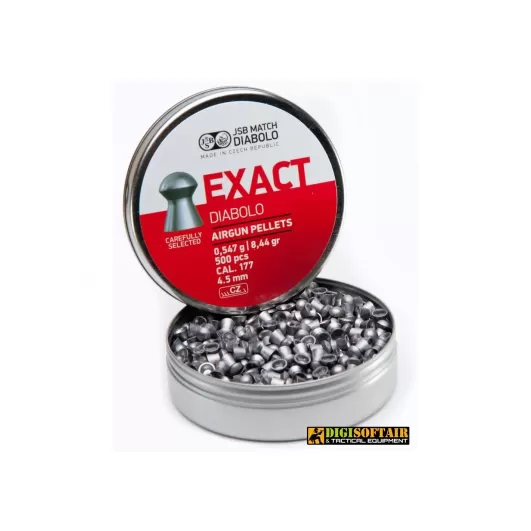 4.5mm 500pcs Jsb Diabolo Exact pellets 0,547gr