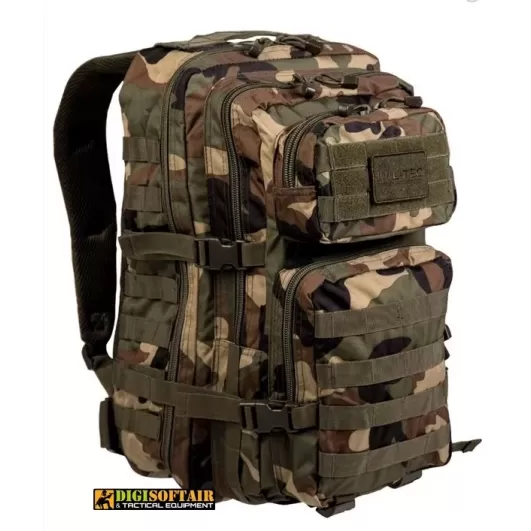 36 litri Miltec US Assault Pack Large Woodland 14002220