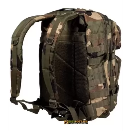 36 litri Miltec US Assault Pack Large Woodland 14002220