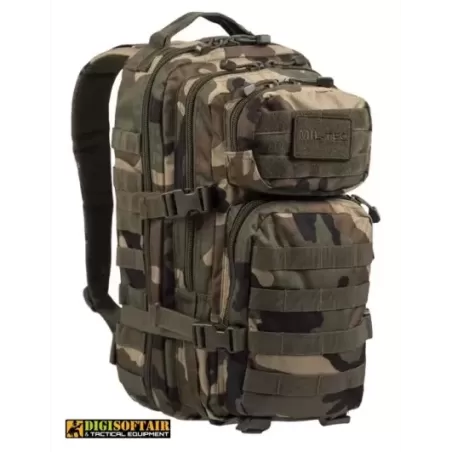 Bakcpack Miltec 20l US Assault Small Woodland 14002020 Bakcpack Miltec 20l US Assault Small Woodland 14002020