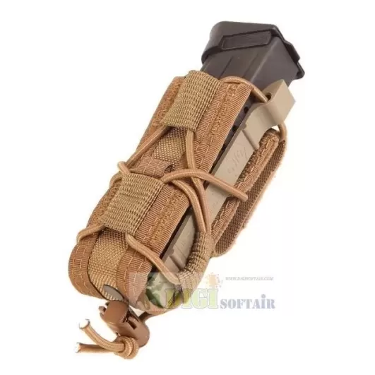 HSGI pistol Taco Pouch coyote brown belt mounted