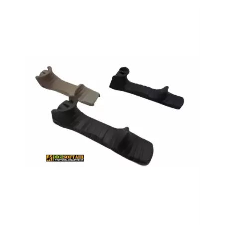 DLG Tactical Hand Stop and QD mount for Picatinny rail Dark