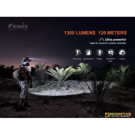 Fenix HM60R Rechargeable Headlamp 1300 lumens