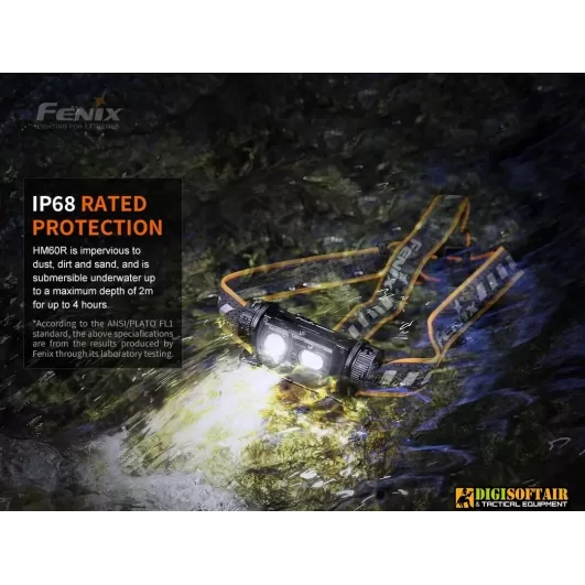 Fenix HM60R Rechargeable Headlamp 1300 lumens