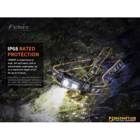 Fenix HM60R Rechargeable Headlamp 1300 lumens