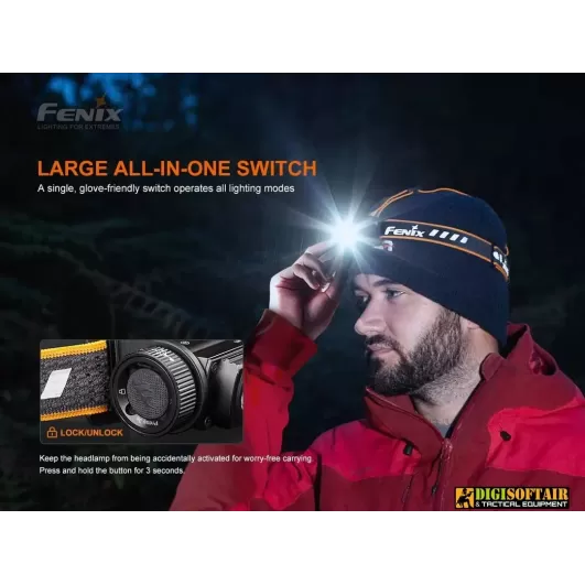 Fenix HM60R Rechargeable Headlamp 1300 lumens