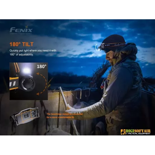 Fenix HM60R Rechargeable Headlamp 1300 lumens