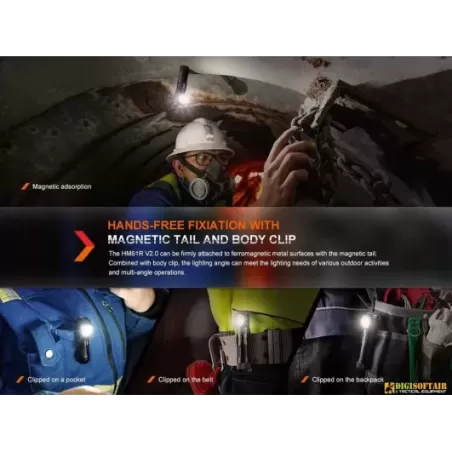 Fenix HM61R Rechargeable Headlamp 1600 lumens