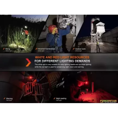 Fenix HM61R Rechargeable Headlamp 1600 lumens