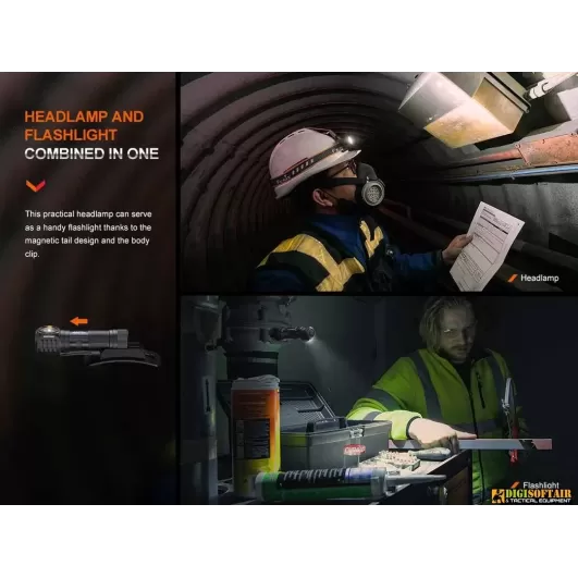 Fenix HM61R Rechargeable Headlamp 1600 lumens