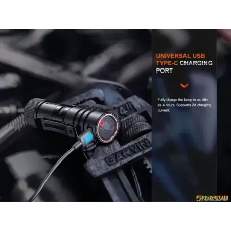 Fenix HM71R Rechargeable Headlam 2700 lumens