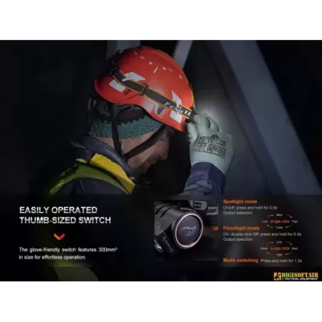 Fenix HM71R Torcia Frontale ricaricabile 2700 Lumen