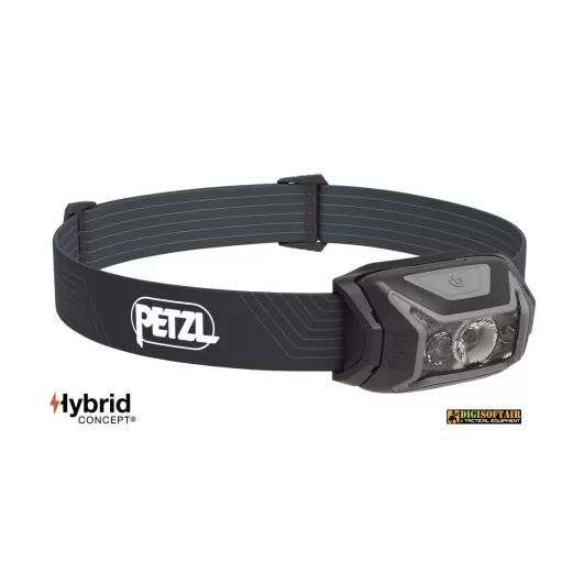 Petzl Gray ACTIK Headlamp 450 lumens