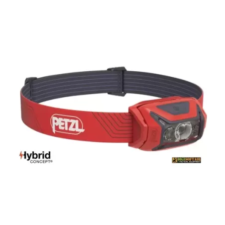 Petzl Red ACTIK Headlamp 450 lumens Petzl Red ACTIK Headlamp 450 lumens