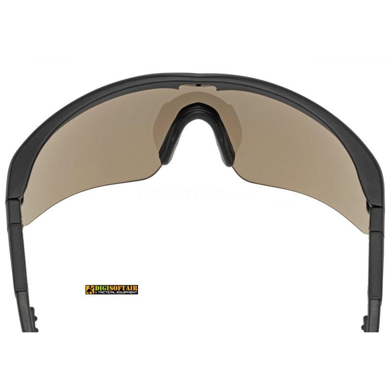 Swiss Eye Raptor black glasses, set with 3 lenses