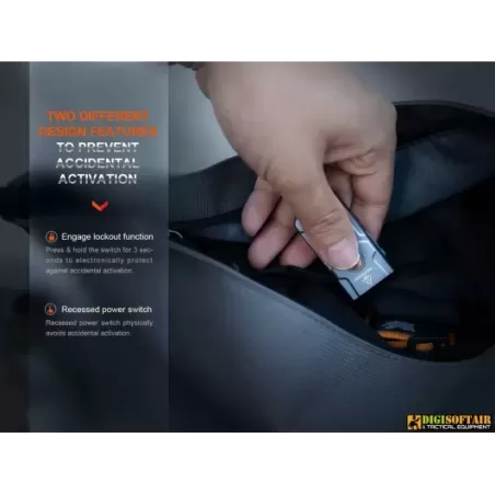 Fenix E03R V2 Torcia portachiavi da 500 lumen