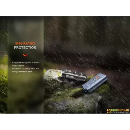 Fenix E03R V2 Torcia portachiavi da 500 lumen