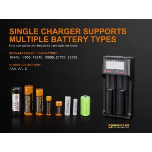 Fenix ARE-D2 battery charger dual channel 2